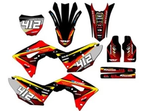 2017-2018 CRF 450 RX SURGE Red Senge Graphics Kit Compatible with Honda - Picture 1 of 10