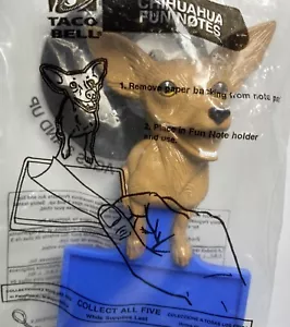 Vintage Taco Bell Happy Meal You Chihuahua Dog Fun Notes NIP - Picture 1 of 5