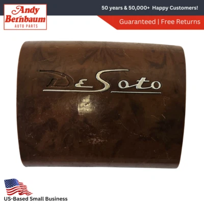 1940 Desoto Steering Wheel Horn Ring Insert Cover Button 866252 NOS - Image 1 of 4