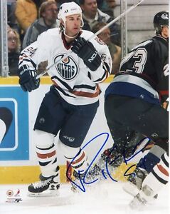 Ryan Smyth   Autographed 8x10  Edmonton Oilers    # S2636