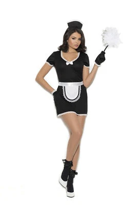 Elegant Moments Women's Flirty Maid 4 pc Costume - Image 1 of 2