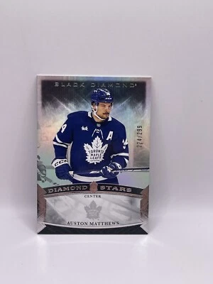 2023-24 Black Diamond Diamond Stars Auston Matthews #/299 - Image 1 of 2