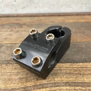 Haro Fusion Stem Old School BMX Threadless 1 1/8 in 22.2 mm 1990s 00s Black A6 - Picture 1 of 14