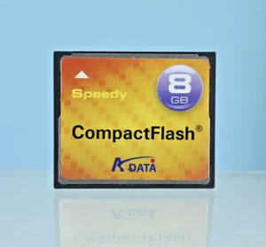 A-Data 8GB CF Compact Flash Speedy Camera Memory Card - Picture 1 of 4