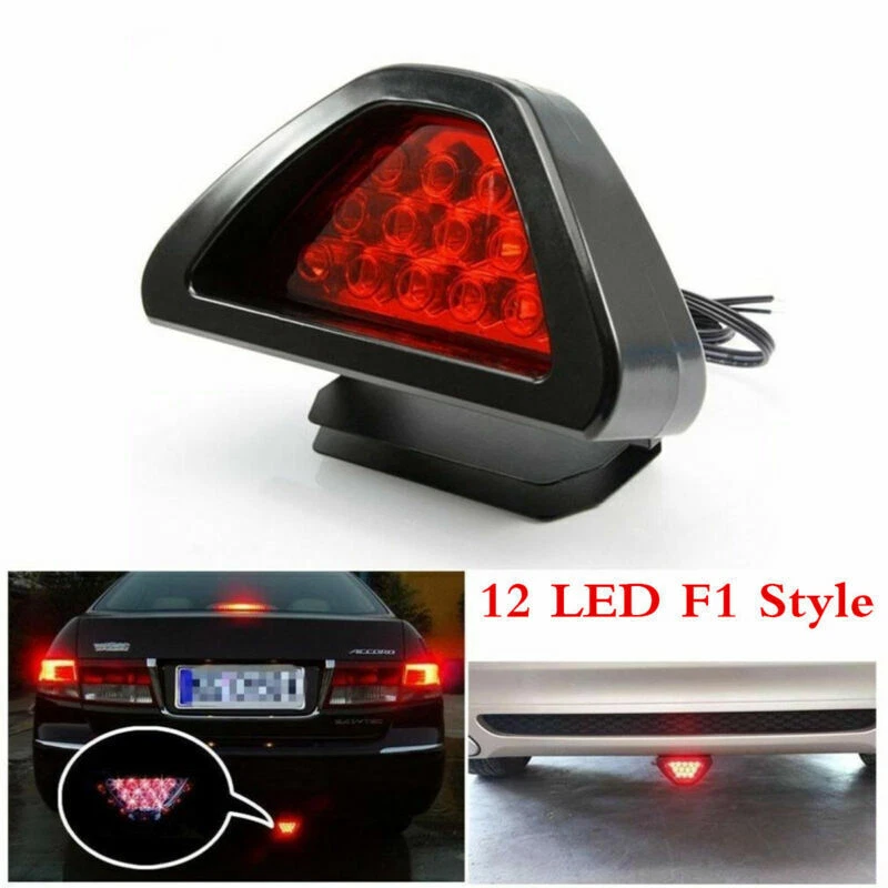 High Power Style 12LED Red Auto Car 3rd Third Rear Tail Brake Light Stop Lamp — 第 1/4 张图片