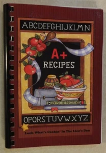 LOOK WHAT'S COOKIN' IN THE LION'S DEN A+ RECIPES LOOGOOTEE INTERMEDIATE INDIANA - Picture 1 of 7