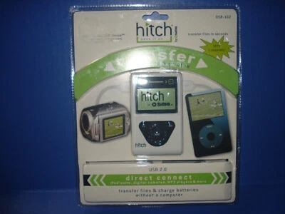 Hitch USB-102 Data Transfer Device Monochrome LCD Screen W/  Adapter & Manual VG - Image 1 of 2