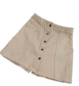 Vintage Newport News Khaki Button Front Skort Skirt Women's Size 6 90s retro USA - Picture 1 of 6