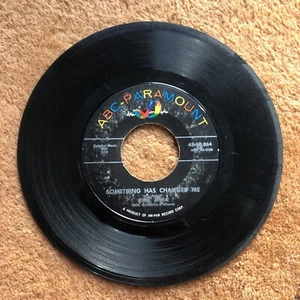 Paul Anka-It's Time To Cry/Something Has Changed Me-45 RPM-7".    51 - Picture 1 of 6