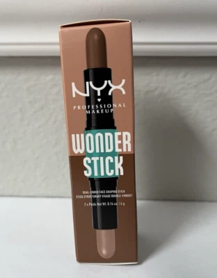 NYX Wonder Stick Dual-Ended Face Shaping Stick Highlight & Contour MEDIUM Sealed - Image 1 of 4