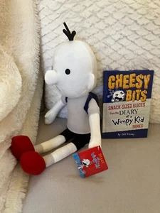 Tagebuch eines wimpy Kid Greg Heffley Plüsch & Cheesy Bits Buchbündel - Bild 1 von 8