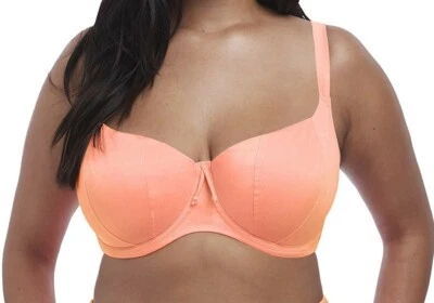 Top de bikini Elomi Amazonia talla 36F sujetador con aros Sweetheart sin relleno mango 7163 Foto 1 de 4