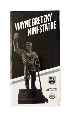 Wayne Gretzky Mini Statue Los Angeles Kings Oilers Figurine NHL HOF SGA NIB Cover
