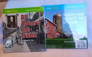 16 National Geographic Science 2 Titles, Trains Farm NIP Classroom/Home School - Foto 1 di 6
