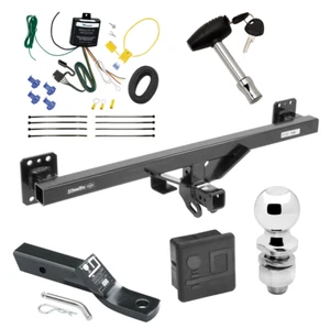 Trailer Tow Hitch For 07-16 Audi Q7 11-17 Porsche Cayenne Wiring 2" Ball & Lock - Picture 1 of 10