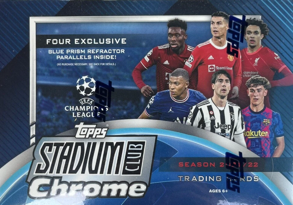 2021-22 Topps Stadium Club Chrome UEFA Champions League Vets & Rookies *You Pick - Image 1 of 1
