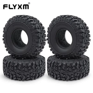 4PCS/Set 1.9" 114mm Rubber Tires for 1:10 RC Car TRX4 Axial SCX10 - Picture 1 of 5