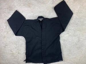 Century Size 0 Black Karate Uniform Set Pants And Top Boys Girls - Picture 1 of 3