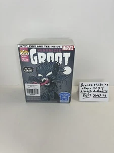 Venomized Groot Funko Pop Hot Topic Exclusive Size: S Small Pop And Tee NEW - Bild 1 von 15