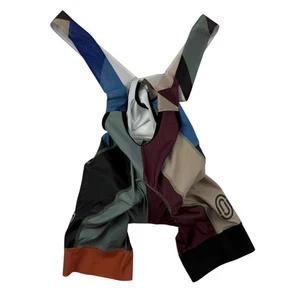 Ostroy Trägerhose Overall XS Made in Italy Radsport gepolstert Chamois Colorblock - Bild 1 von 10