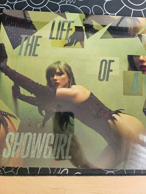 Taylor Swift The Life Of A Showgirl: Shiny Bug Wintergreen Onyx Marbled Vinyl - Image 1 of 2