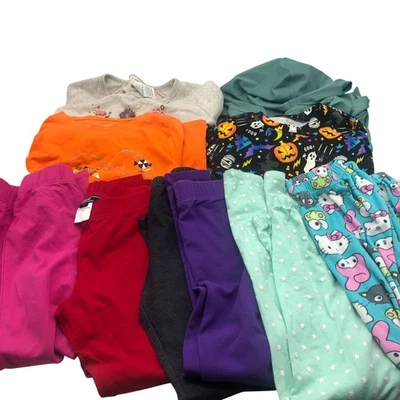 Девочек размер 10-12 леггинсы Loungewear комплект пижамы брюки толстовки осени зимы - Изображение 1 из 4