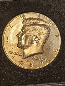 1992 Kennedy D - Half Dollar - DDO - High MS GEM - Stempelglanz - Bild 1 von 8