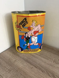 1988 Nintendo Power Punch Out Garbage Bin Trashcan Nes Rare Nintendo - Picture 1 of 9