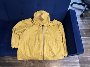 Weatherproof Vintage Lightweight Waterproof Coated Hooded Rain Jacket Size XL - Picture 1 of 3