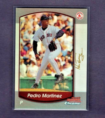 2000 BOWMAN REFRATOR DE OURO CROMADO PARALELO #30 PEDRO MARTINEZ RED SOX CENTRADO - Imagem 1 de 2