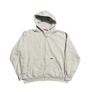 Supreme FW24 Workwear Zip Up Hoodie Grey Size Large - Picture 1 of 7