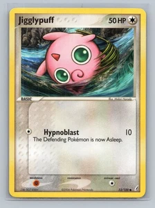 Pokémon TCG Jigglypuff 53/100 Crystal Guardians Normal LP - Picture 1 of 2