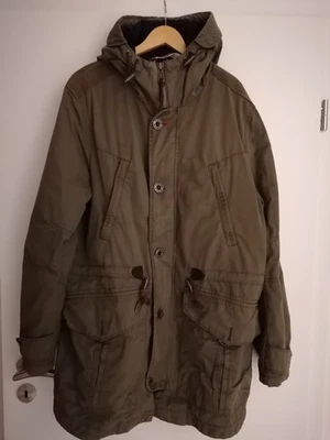 Parka Männer Gr. XXL NAPAPIJRI, Winter, grünlich,Kapuze, Reißverschluss, - Bild 1 von 4