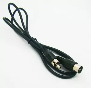 For Atari 7800 ,Amiga CD 32 ,Amstrad RF TV Cable Aerial Lead - Picture 1 of 1