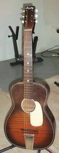 Vintage 1960's Barklay USA Harmony made Stella H-929 Acoustic Parlor Guitar - Picture 1 of 16