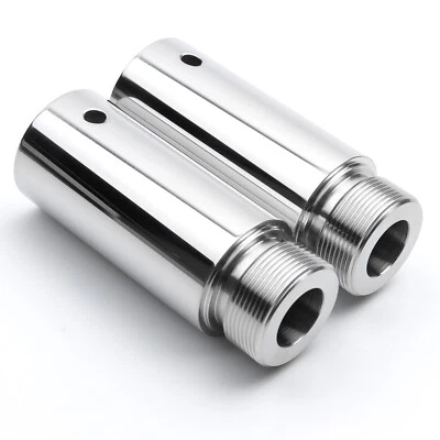 Tubo de horquilla delantera 39 mm 3"" extensiones elevador para Harley Sportster 88-up Dyna 95-05 Foto 1 de 4