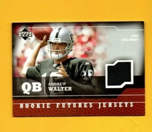 D15939 2005 Upper Deck Rookie Futures Jerseys #AW Andrew Walter RAIDERS - Picture 1 of 1