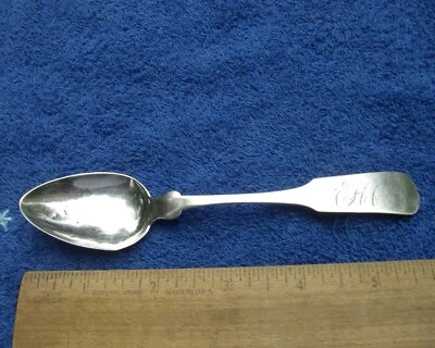 Buena moneda NUEVA YORK cucharadita de plata-Jonathan PACKARD-Albany/Rochester Foto 1 de 4