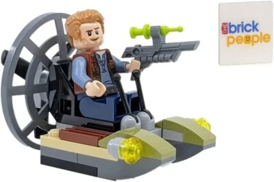 LEGO Jurassic World: Owen Avec Hydroglisseur Et Tranquilizer Pistolet 22220 - Photo 1/4