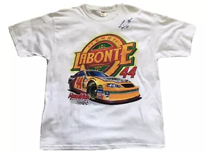 TERRY LABONTE 44 AUTOGRAPHED NASCAR VINTAGE KELLOGG'S T SHIRT - Picture 1 of 7