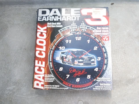 Dale Earnhardt Sr. #3 Wall Clock - Car Racing Race Clock New Cover