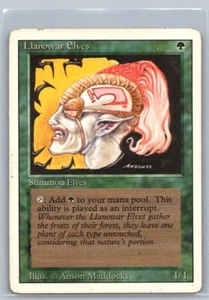 Llanowar Elves Revised Common – MTG Magic the Gathering Card - Picture 1 of 2