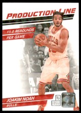 2010-11 Donruss Production Line Press Proofs #27 Joakim Noah /100