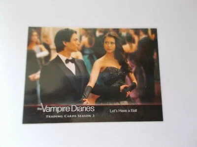 Cryptozoic: The Vampire Diaries "LET'S HAVE A BALL" #47 S3 Trading Card - Image 1 of 2