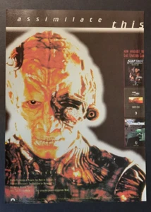 STAR TREK Last Unicorn Games "Assimilate This" ~ Vintage Magazine PRINT AD 1998 - Picture 1 of 1