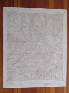Mapa Topográfico USGS Original Vintage Hermanas Gemelas Nuevo México 1948 - Imagen 1 de 1