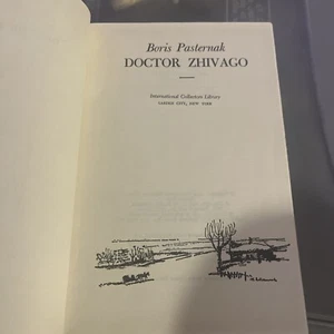Doktor Schiwago (1958 Vintage Roman Buch, 1. Auflage) von Boris Pasternak - Bild 1 von 10
