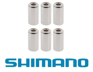 Nuevo paquete de 6 tapas de acero Shimano SIS-SP50 para férulas de carcasa de freno de 5 mm - Imagen 1 de 1