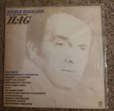 Merle Haggard And The Strangers - HAG 1971 Vinyl LP Capitol Stereo - Image 1 of 4