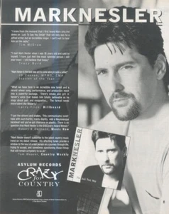 HFBK59 ADVERT/PICTURE 13X11 MARK NESLER : I'M JUST THAT WAY - Picture 1 of 1